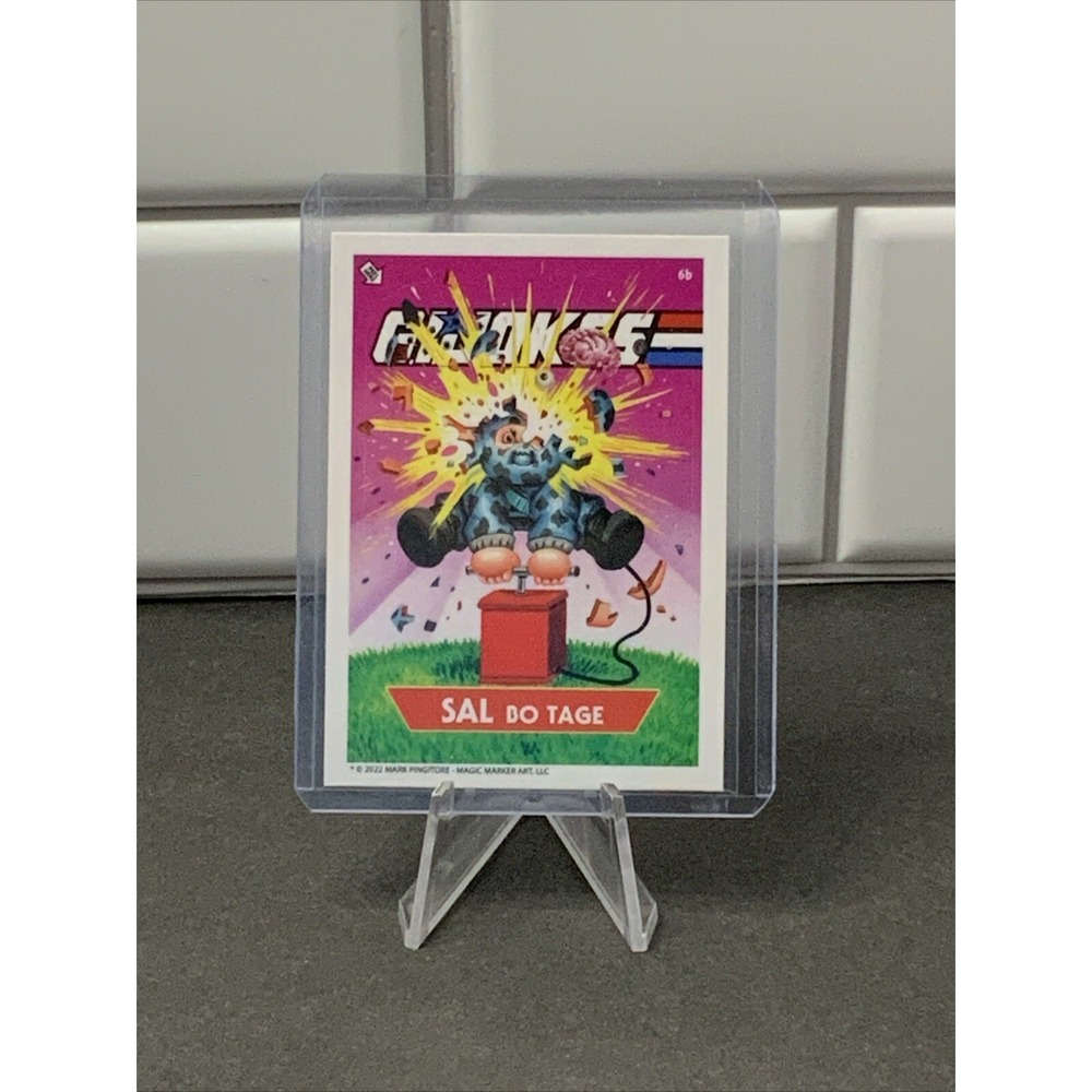 MARK PINGITORE 2023 G.I. JOKES SAL BO TAGE CARD 6b